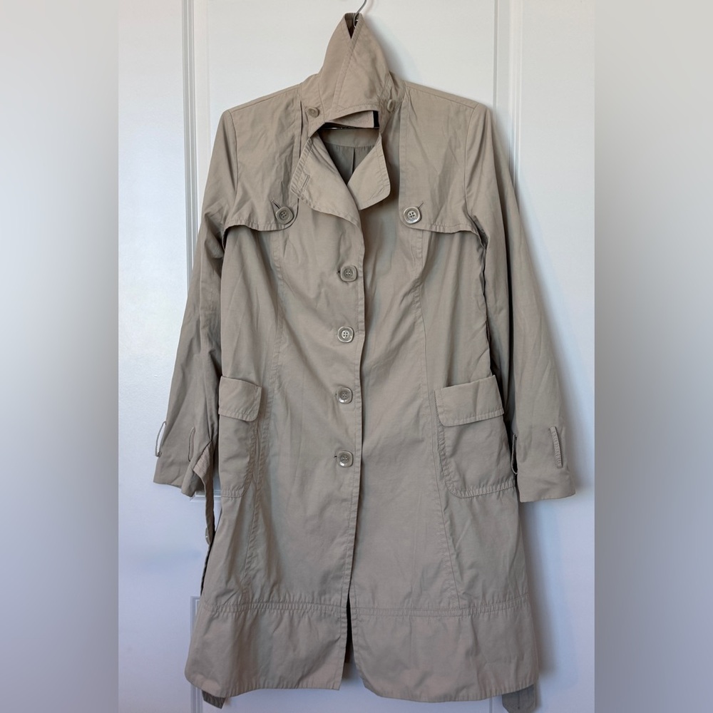 O'Stin Women's Lightweight Trench Coat - Cream size XL